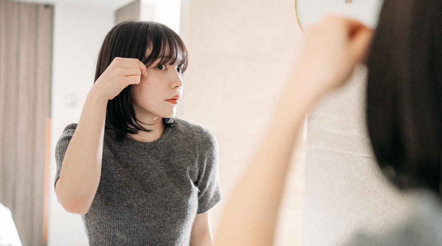 外出先で前髪が割れたときの応急処置テクニック