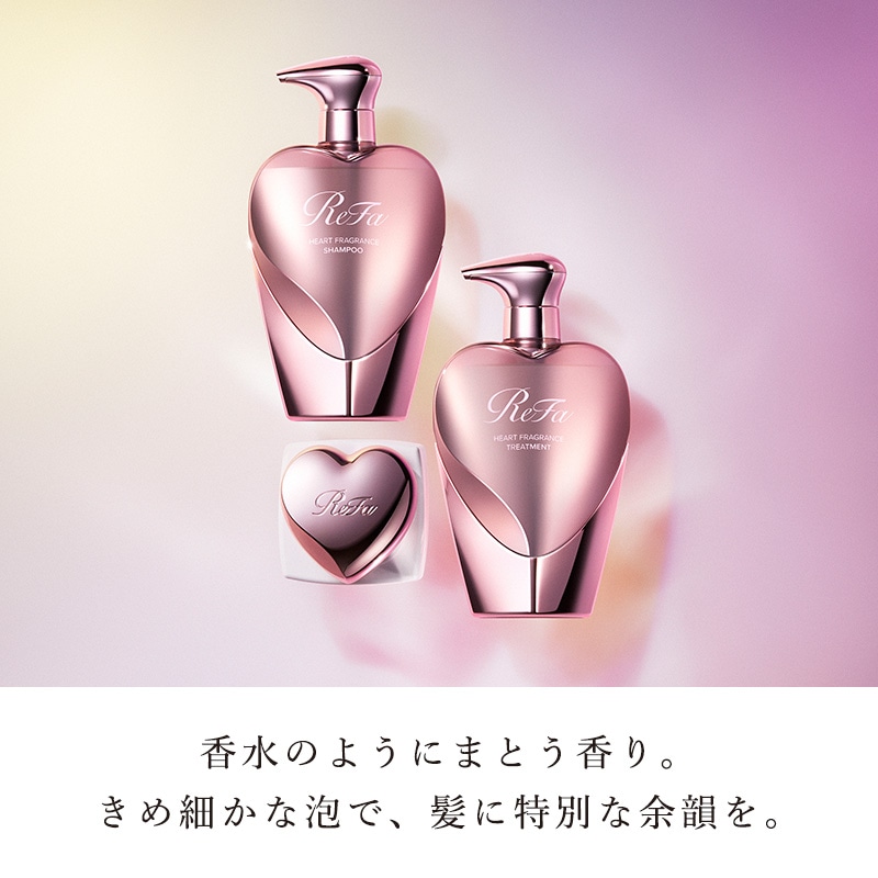 【予約商品】リファハートフレグランス シャンプー 500mL(ローズゴールド)