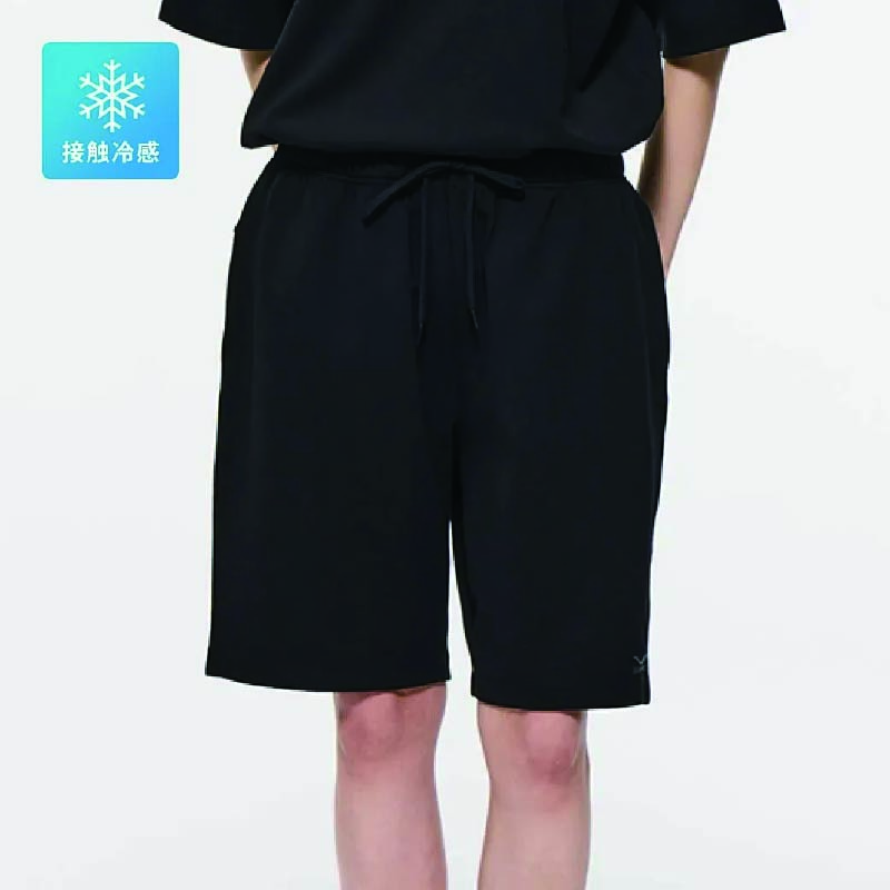 シックスパッド リカバリーウェア オーバーサイズTシャツ ブラック S & シックスパッド リカバリーウェア ハーフパンツ ブラック S セット