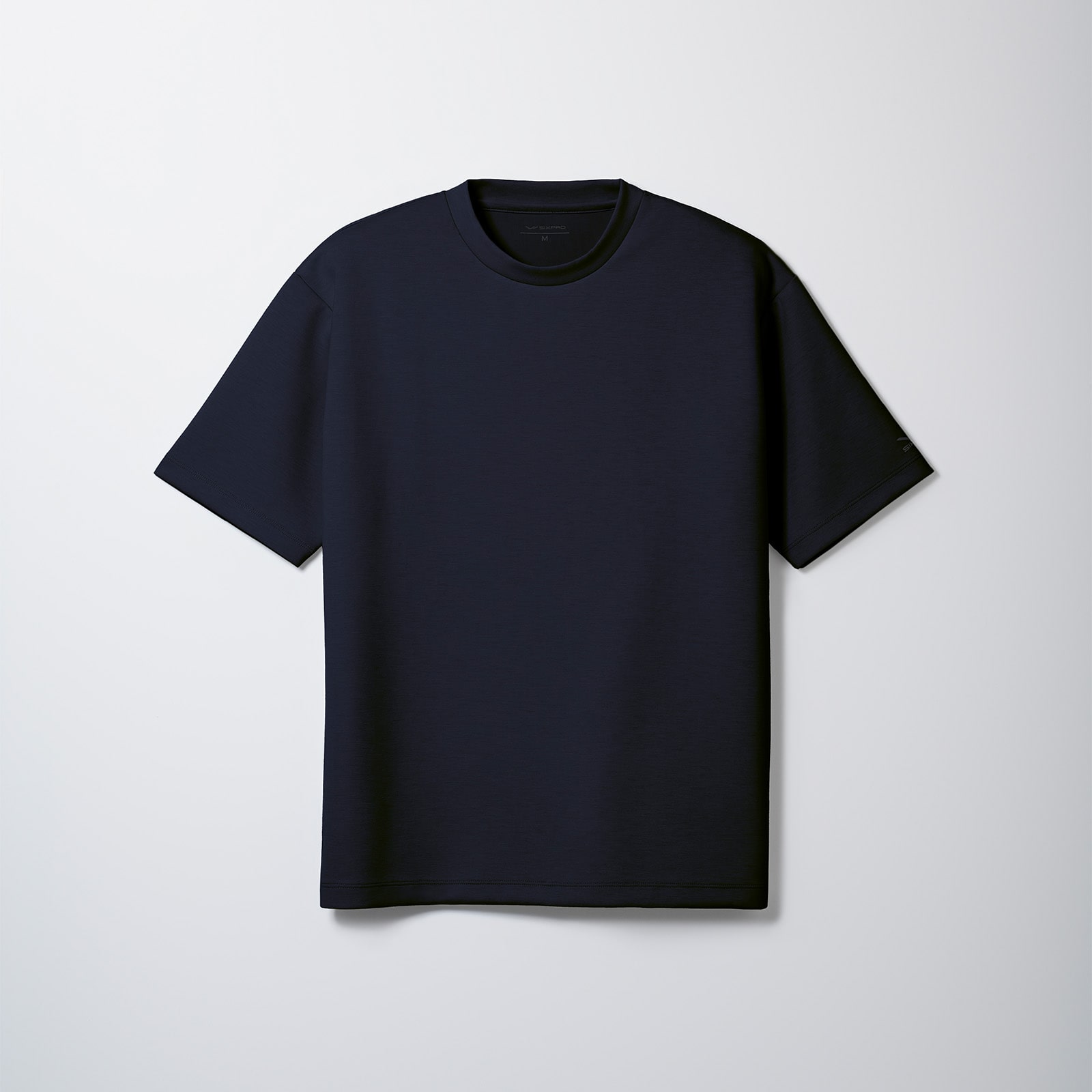 シックスパッド リカバリーウェア オーバーサイズTシャツ ネイビー S