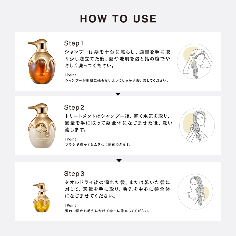 リファハニークイーンシャンプー 500mL & リファハニークイーントリートメント500g