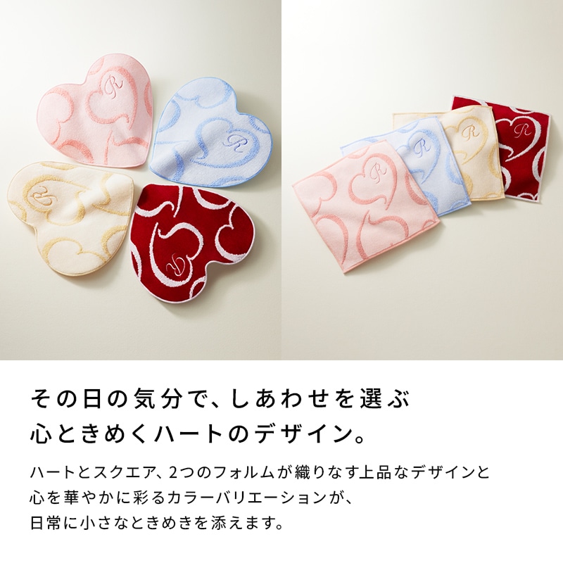 【ReFaギフトラッピングセット SS】リファハートコームアイラ(ローズゴールド) & リファハートミラー(ローズゴールド) & リファハートハンドタオルアイラHE(ソフトピンク)