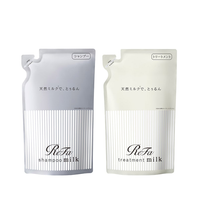 【定期購入】【5%OFF】リファミルクプロテインシャンプー 詰め替え 430mL & トリートメント 詰め替え 430g セット