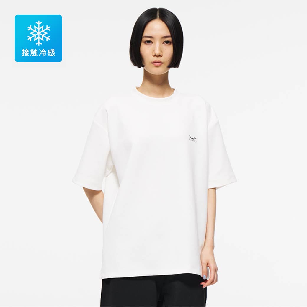 シックスパッド リカバリーウェア オーバーサイズTシャツ ホワイト S