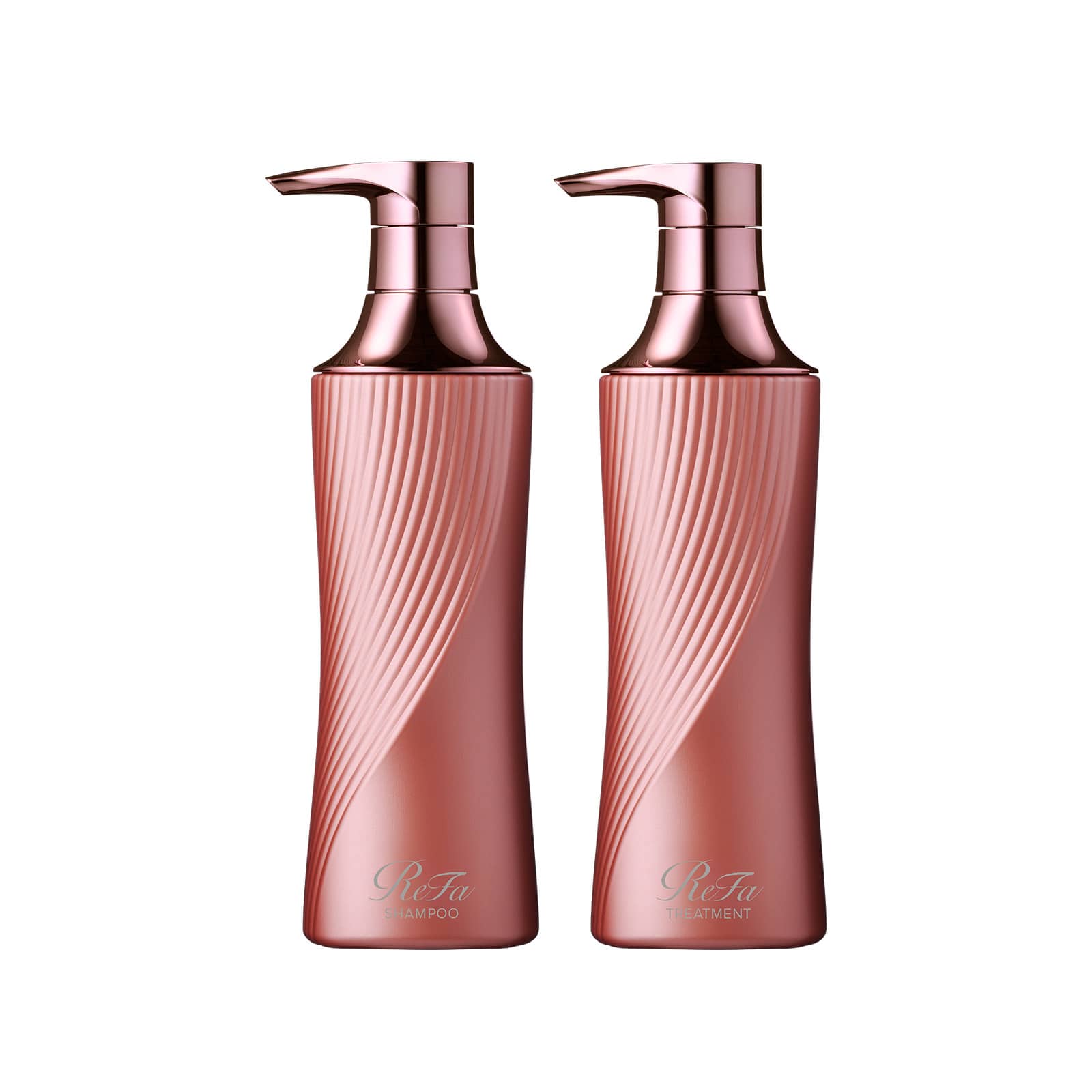 リファ ビューテックシャンプー 500mL(ピンク)& リファ ビューテックトリートメント 500g(ピンク) セット