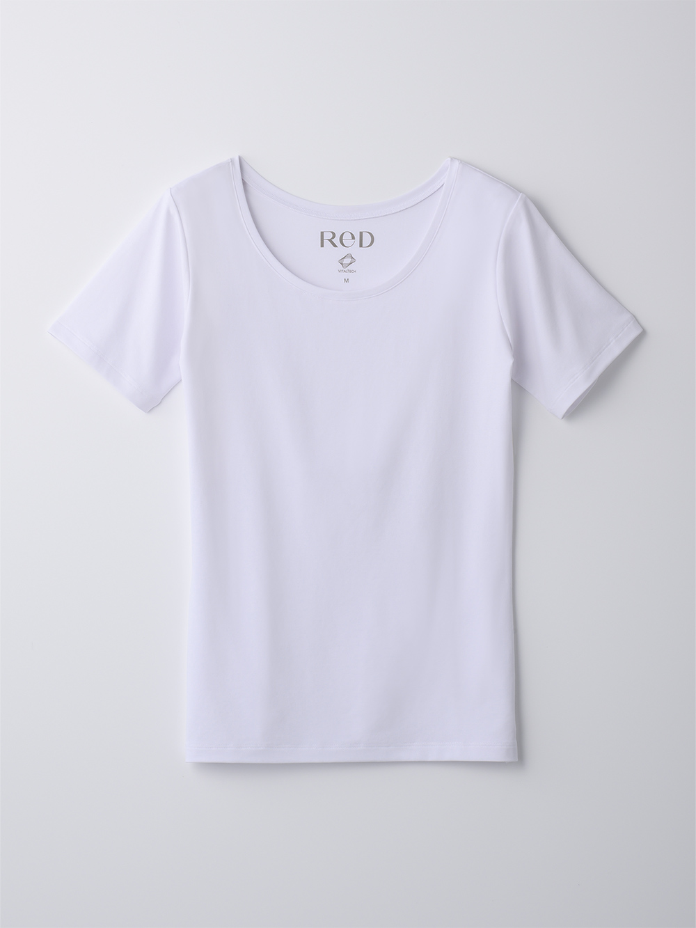ReD バイタルテック Uネックインナー半袖 ホワイト M ホワイト M