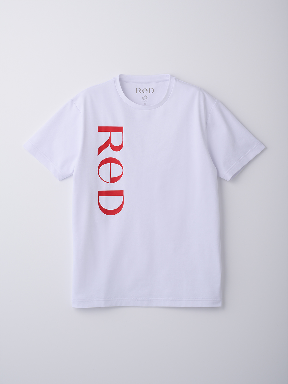 ReD バイタルテック クルーネック半袖(ロゴあり) ホワイト M ホワイト M