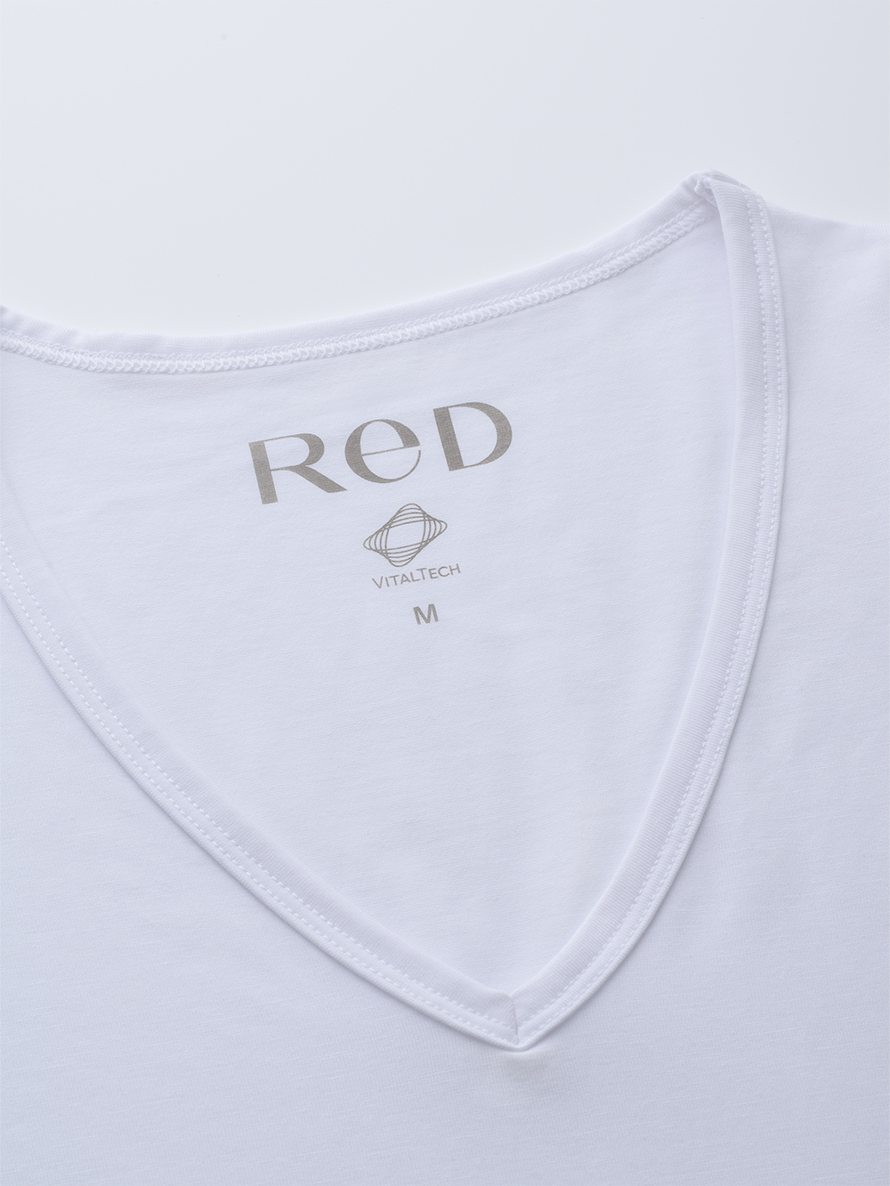 ReD バイタルテック Vネックインナー半袖 ホワイト 3L ホワイト 3L