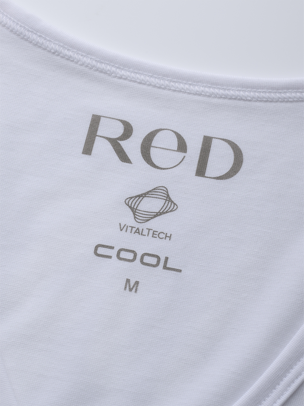 ReD バイタルテック Uネックインナー半袖(COOL) ホワイト M ホワイト M