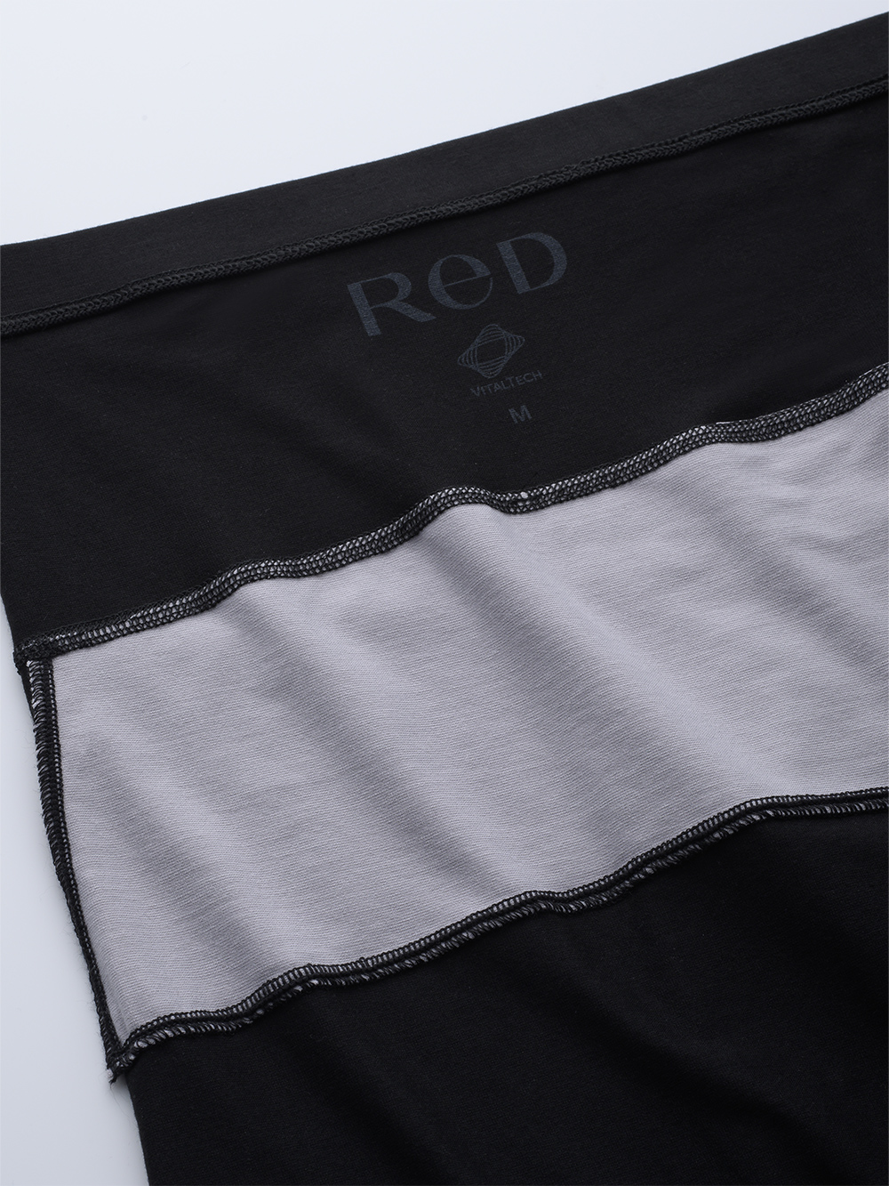 ReD バイタルテック ロングボクサーパンツ 腰コリ改善 ブラック M ブラック M