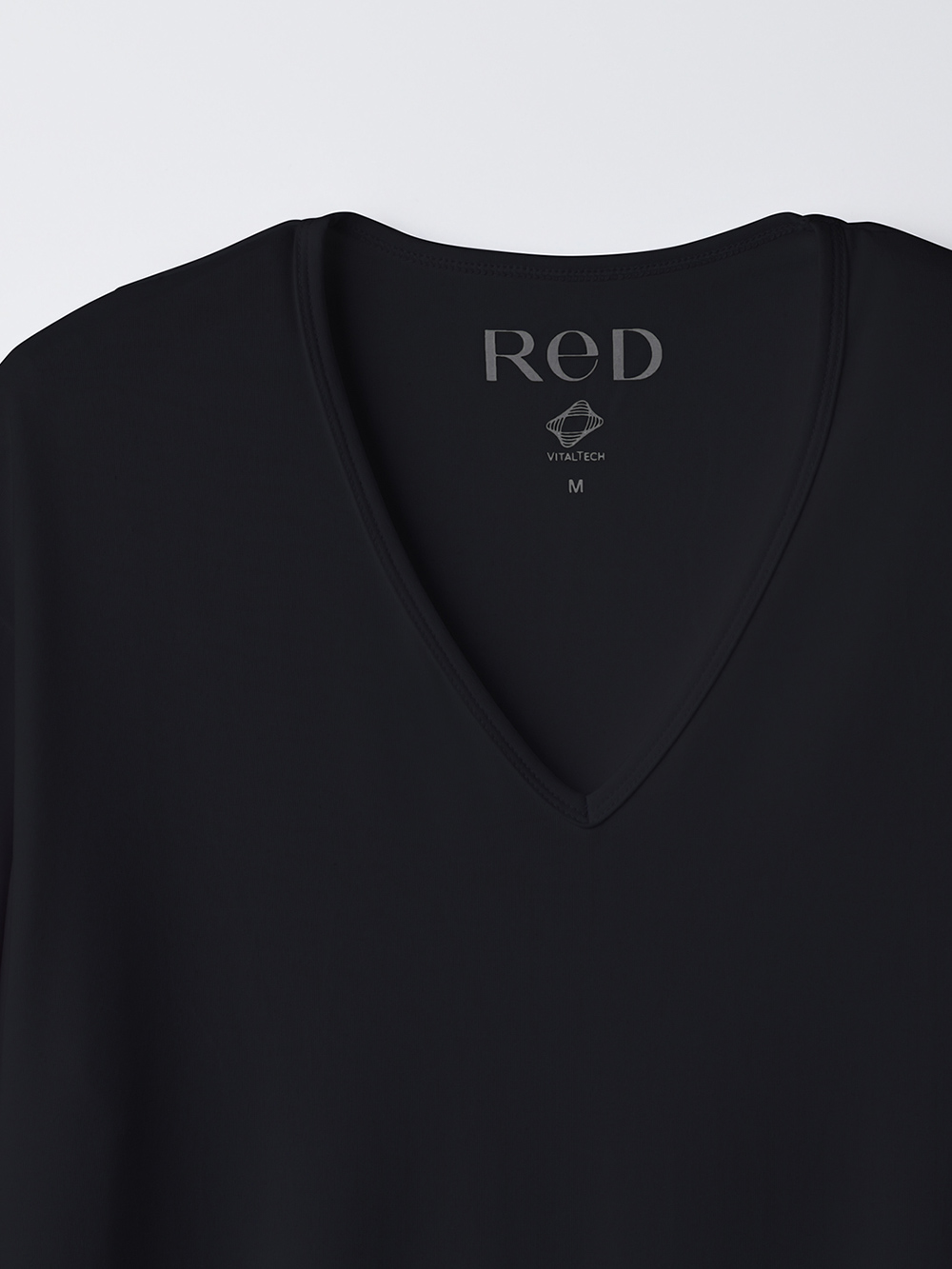 ReD バイタルテック Vネックインナー長袖 ブラック M ブラック M