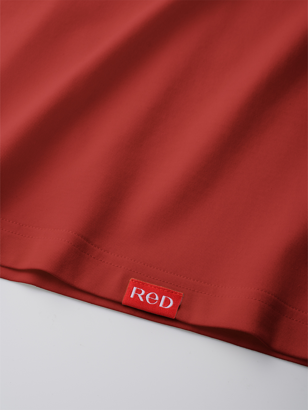 ReD バイタルテック コットン クルーネック半袖 レッド L レッド L