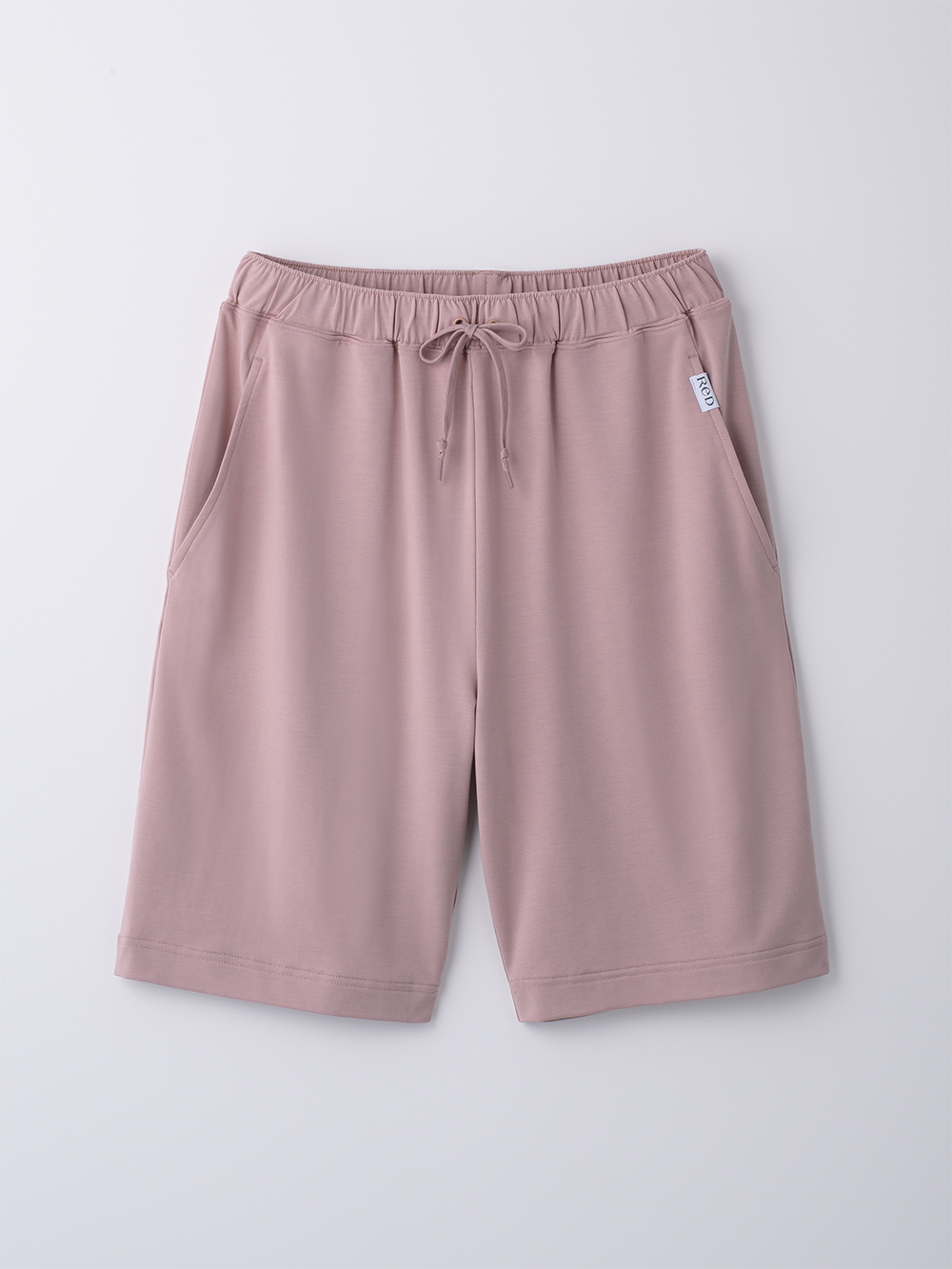 ReD ぐっすりパジャマ ベーシック プルオーバー半袖&ショートパンツ上下セット ピンク L ピンク L