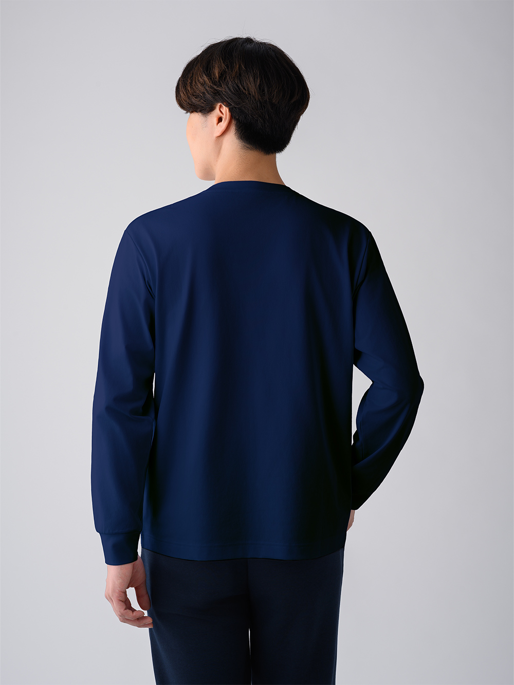 ReD バイタルテック クルーネック長袖 ネイビー M ネイビー M