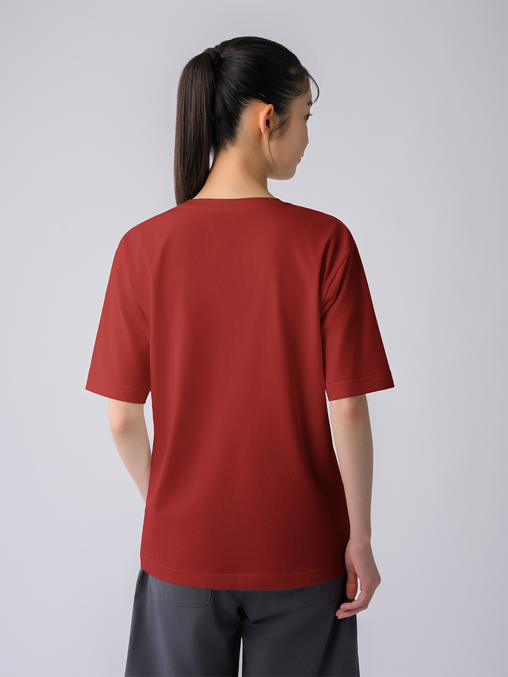 ReD バイタルテック コットン クルーネック半袖 レッド L レッド L