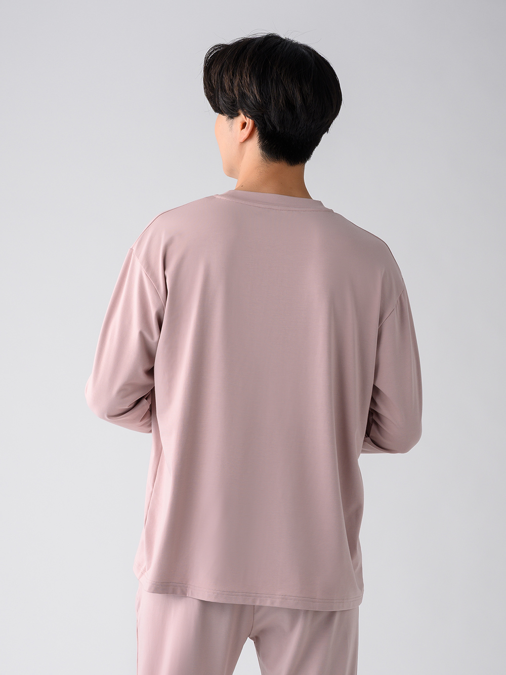 ReD ぐっすりパジャマ ベーシック プルオーバー長袖 ピンク L ピンク L