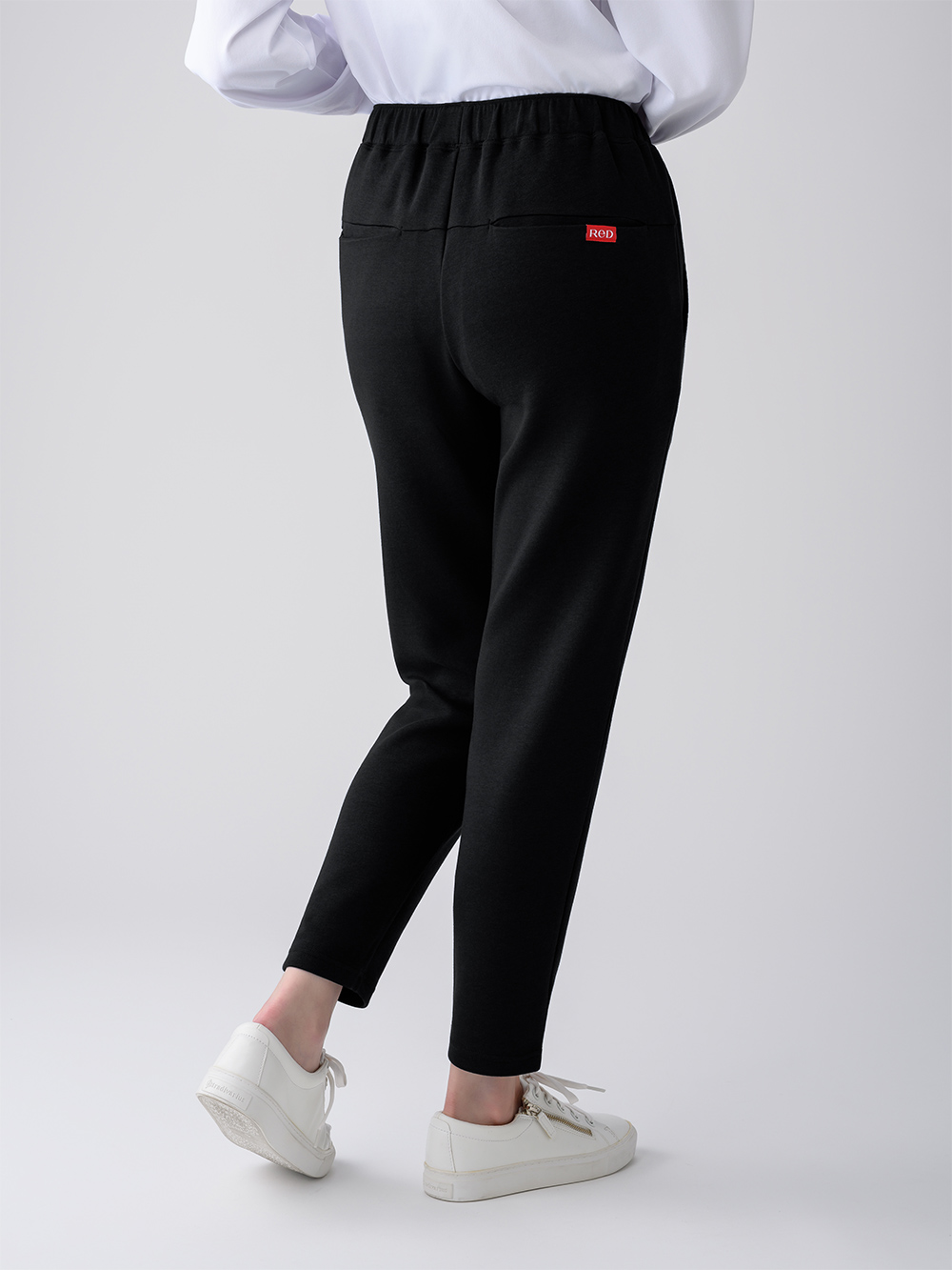 ReD バイタルテック ダンボールニット テーパードパンツ ブラック M ブラック M