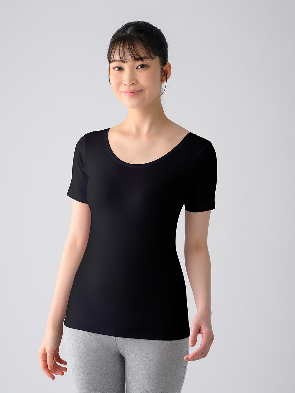 ReD バイタルテック Uネックインナー半袖 ブラック L ブラック L
