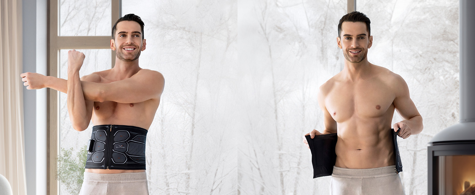 巻くだけで始める、腹筋への投資。 Powersuit Core Belt Winter